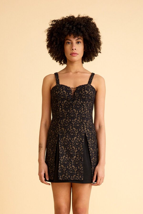 Özel Dikim Kışlık Glop Detaylı Elbise