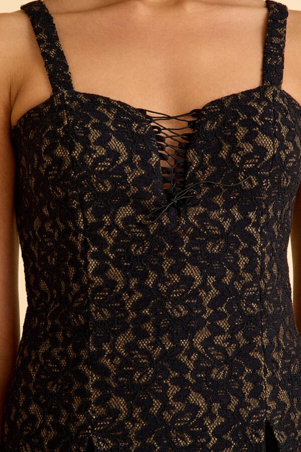 Özel Dikim Kışlık Glop Detaylı Elbise